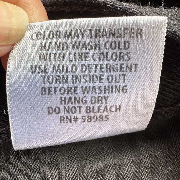 Carmar Beatrice side buckle bondage zip front mall goth skirt size 26 - Picture 9 of 9